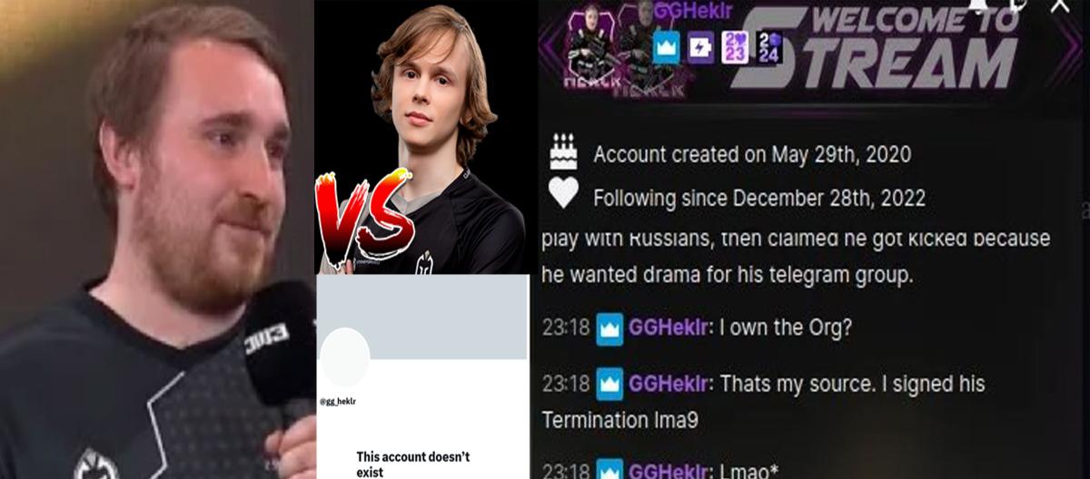 Gaimin Gladiators (GG) co-founder deletes account after being slammed by netizens for insinuating and cyberbullying former teammate dyrachyo..