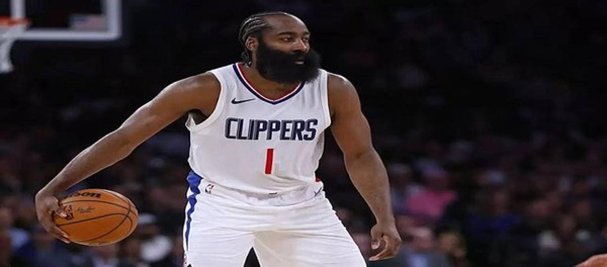 哈登抢七低迷仅得7分 场均得分跌破20 创生涯新低