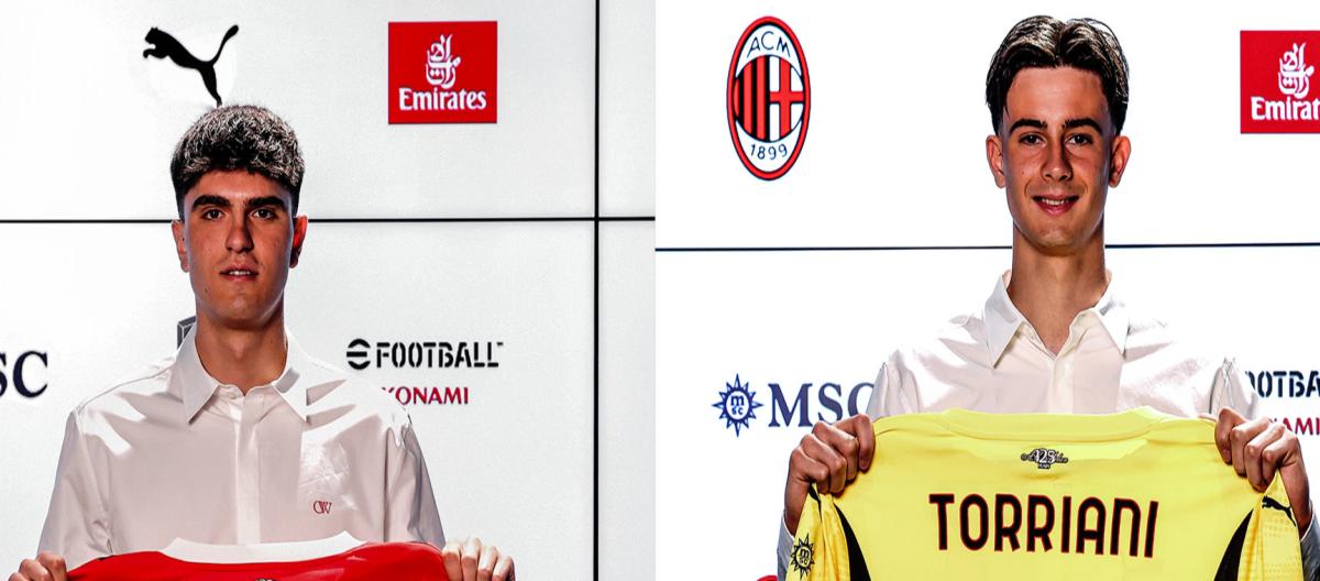 Official: AC Milan renews contracts with Davide Batsajki and Lorenzo Torriani until 2030 Official: AC Milan renews contracts with Davide Batsajki and Lorenzo Torriani until 2030