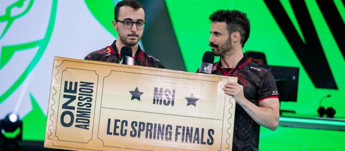 G2击败Movistar KOI　率先挺进MSI 2025