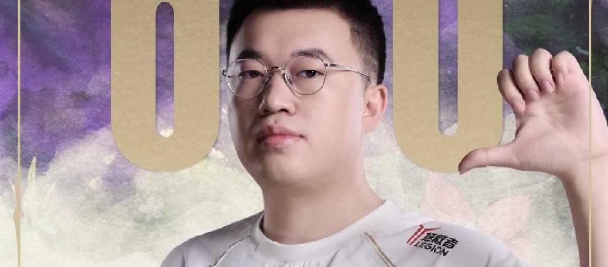 WBG英雄联盟分部选手Xiaohu达成职业生涯600胜场里程碑