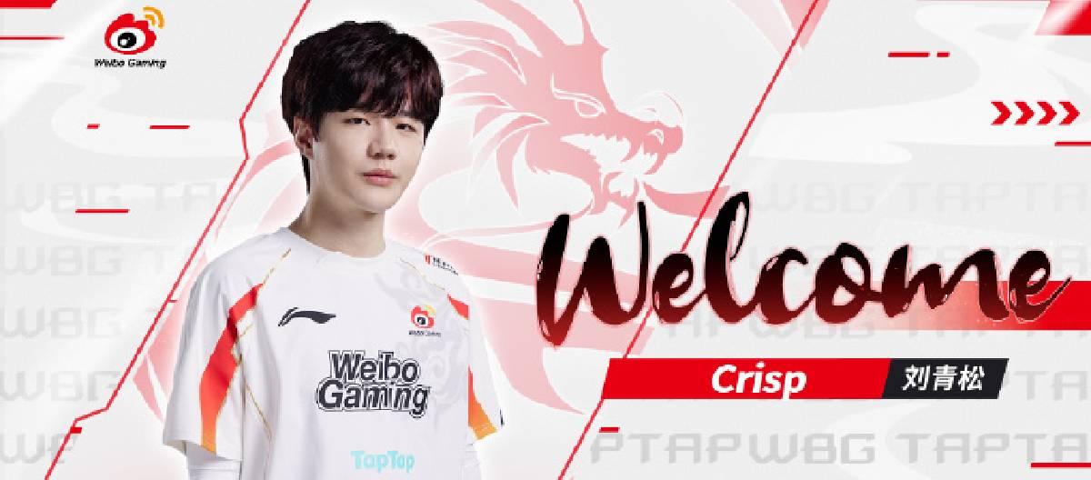 Crisp officially returns to WBG TapTap League of Legends Crisp officially returns to WBG TapTap League of Legends