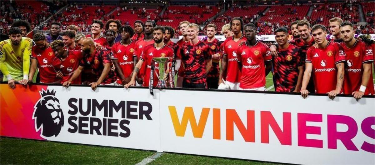 英超夏季系列赛——2比2战平埃弗顿　曼联夺下冠军