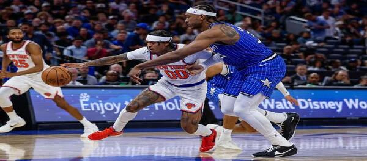 Wagner's 37 points led his team to a 133-121 comeback victory over the Magic and the Knicks, securing their third consecutive win.