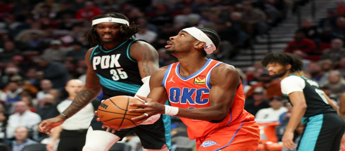 Avdija's 31 points, 19 rebounds, and 10 assists weren't enough to save the Thunder as they defeated the Trail Blazers 123-115.