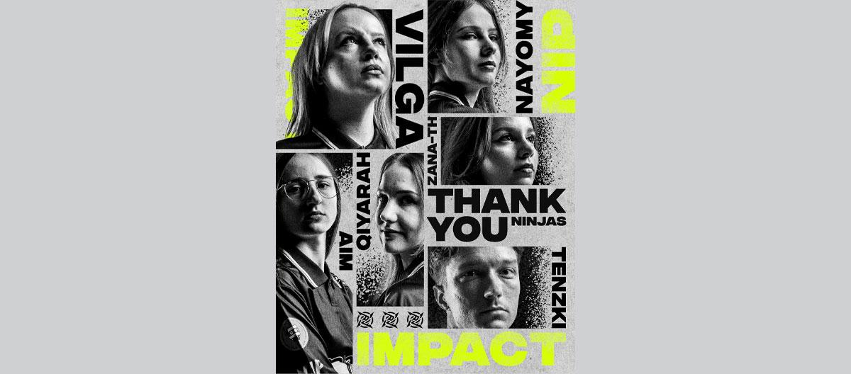 Counter Strike 2: Ninjas in Pyjamas (NIP) officially disband women's division team, NIP Impact..