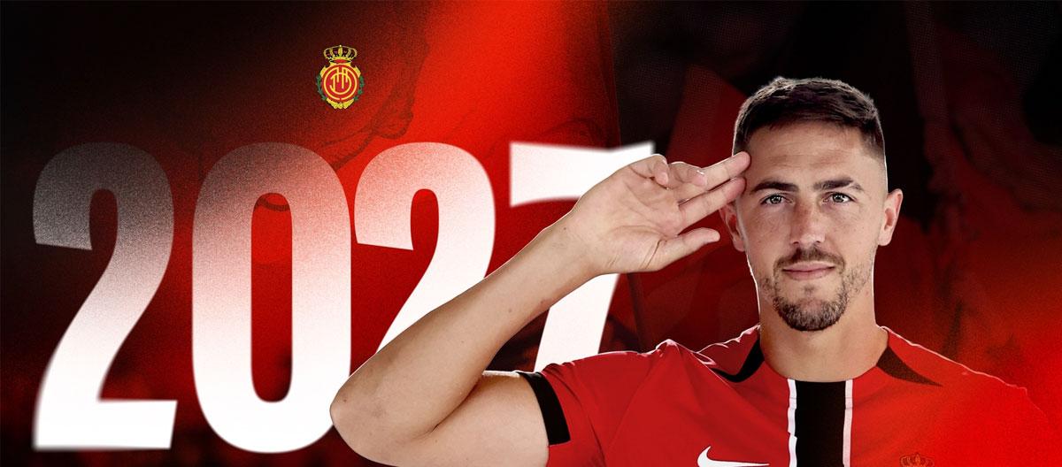 马洛卡与西班牙中后卫安东尼奥·拉伊略完成续约。