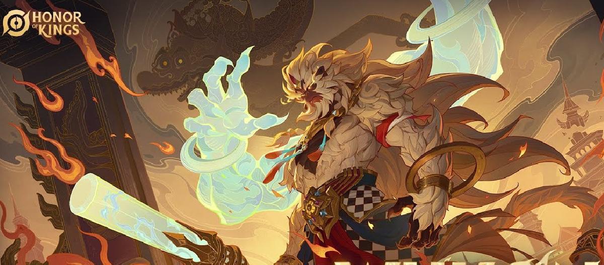 Honor of Kings: Sun Wukong Hanuman, Indonesian shadow puppet storytelling, conveying the essence of traditional art.