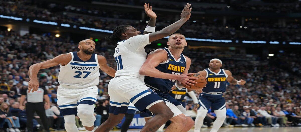 Jokic scored 27 points and Murray added 24, as the Nuggets defeated the Timberwolves 125-113.