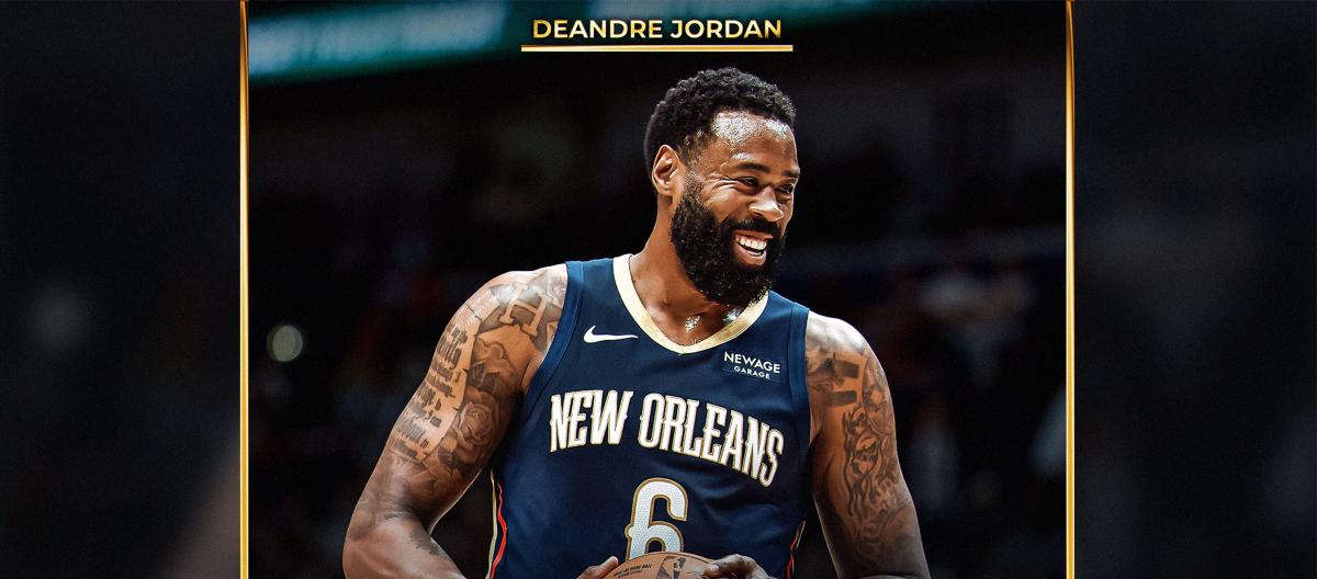 NBA官方：鹈鹕中锋小乔丹生涯首夺年度最佳队友奖
