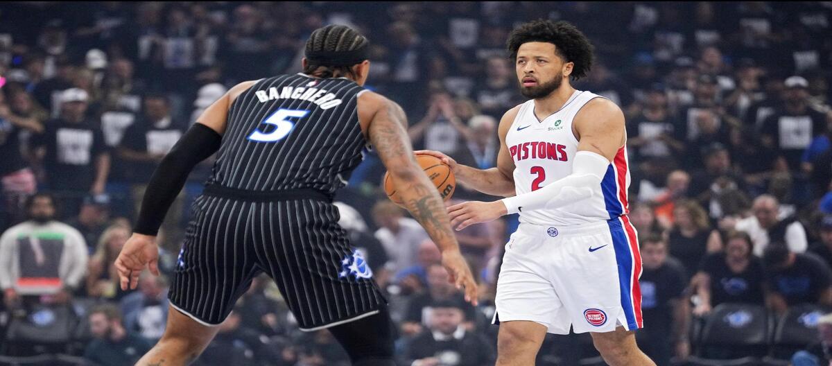 Cunningham's 32 points saved the Pistons from a 93-79 defeat to the Magic.