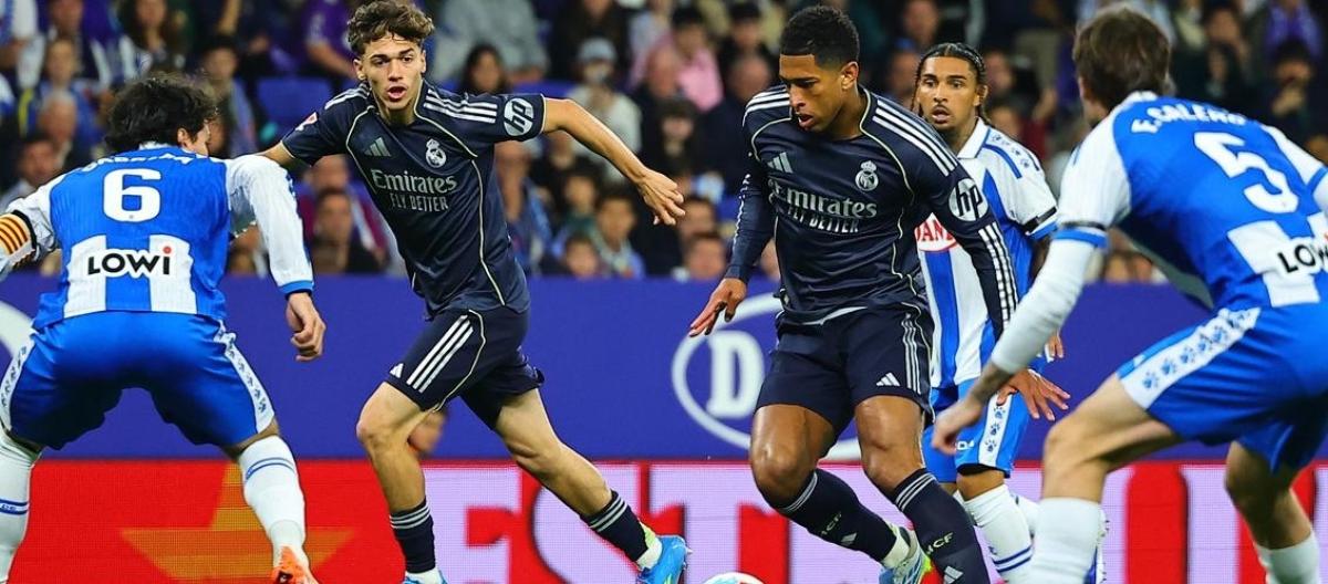La Liga – Vinicius scores twice as Real Madrid defeat Espanyol 2-0