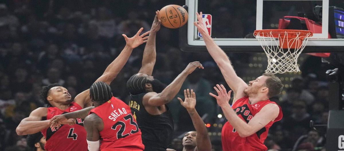 Allen Mitchell combined for 44 points as the Cavaliers defeated the Raptors 114-102.