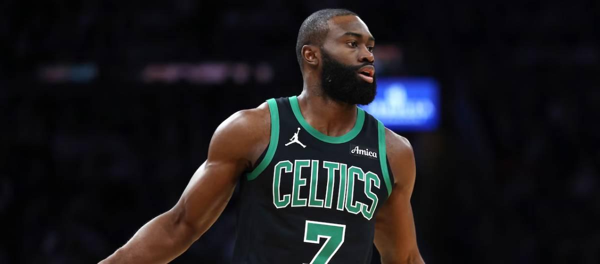 Jaylen Brown refutes rumors of leaving the team and vows to stay in Boston.