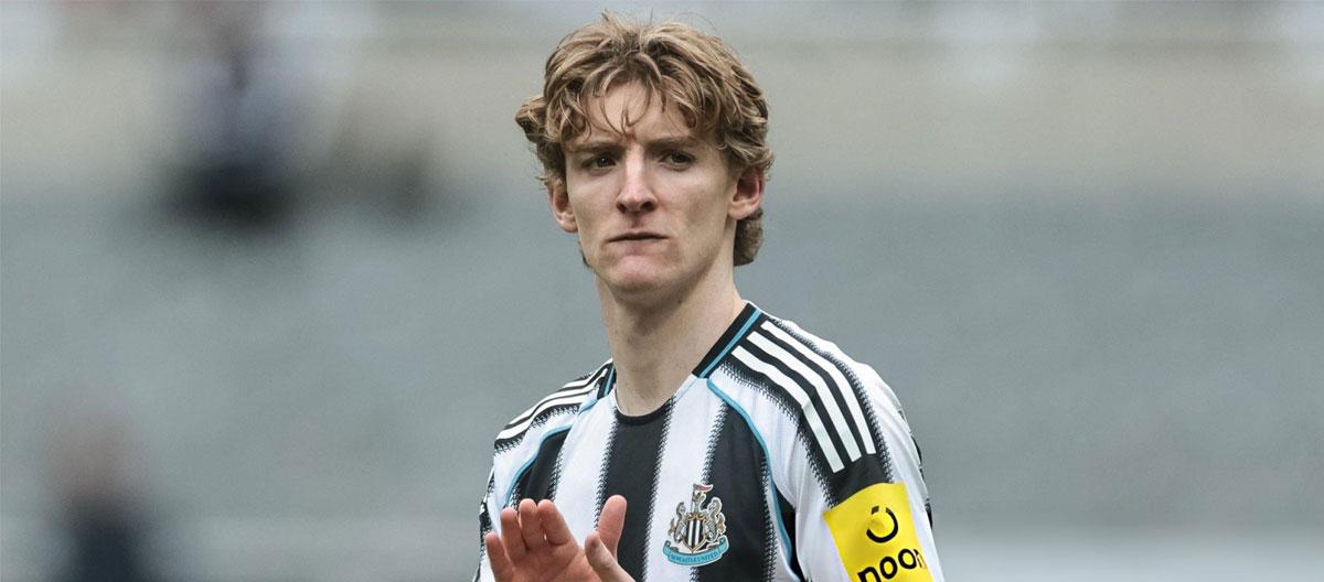 Fabrizio Romano refute rumours claiming that Barcelona were interested in joining the race to sign Newcastle United winger Anthony Gordon..