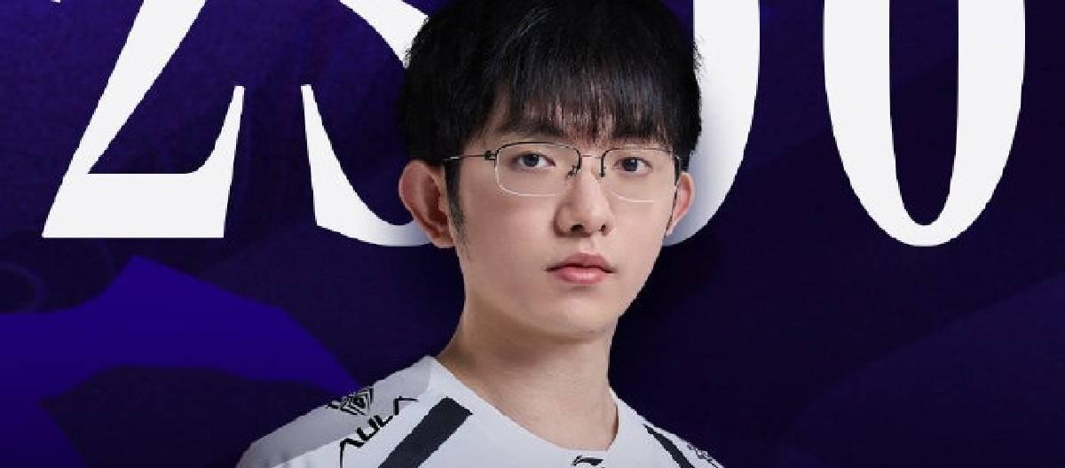 AL League of Legends player Flandre reaches the milestone of 2500th kill in his professional career.