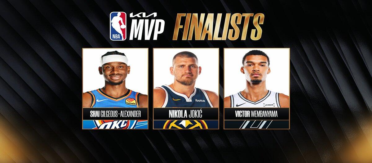The three MVP candidates have been announced: Wimbledon, Yamaz, Jokic, and Alexander are vying for the grand prize.
