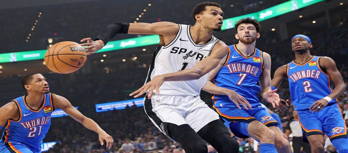 The Thunder and Spurs face off in a Western Conference Finals showdown, officially kicking off their quest for the NBA Finals.