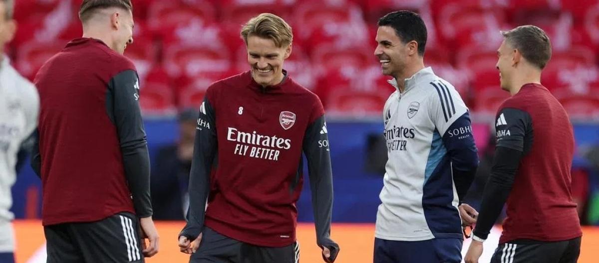 Arteta calls on Arsenal to compete for the Champions League with confidence, aiming for even greater goals.