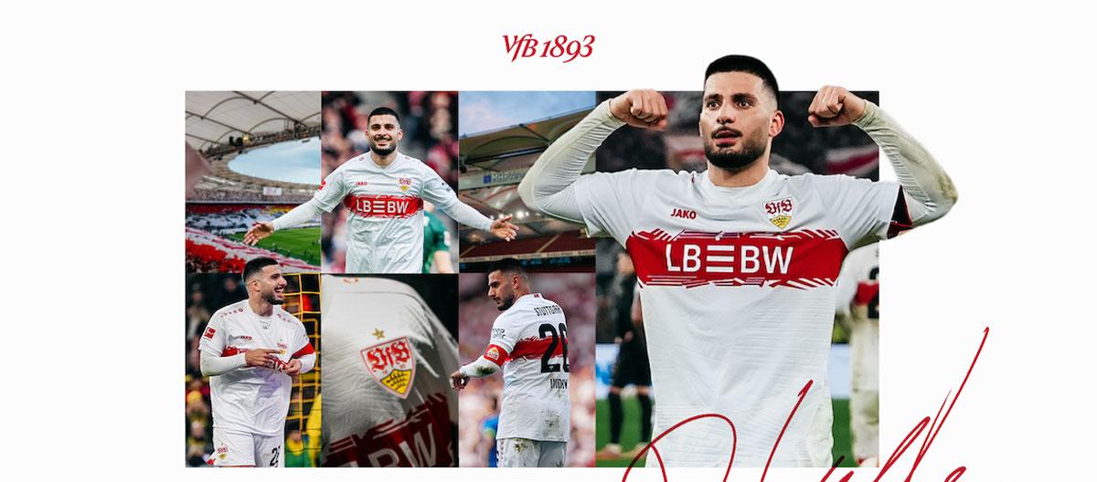 Stuttgart completes contract extension with Germany international striker Deniz Undav..