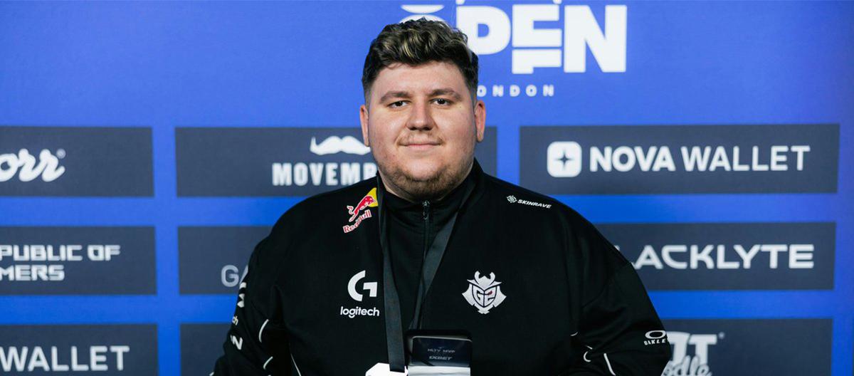 G2官方：已与23岁步枪手HeavyGod完成续约