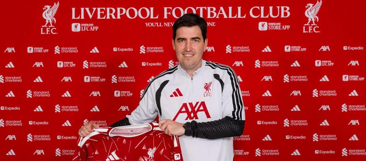 Liverpool officially appoints Andoni Iraola as its new head coach..