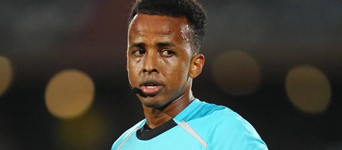 Somali male referee missed his World Cup debut and returned home disappointed.