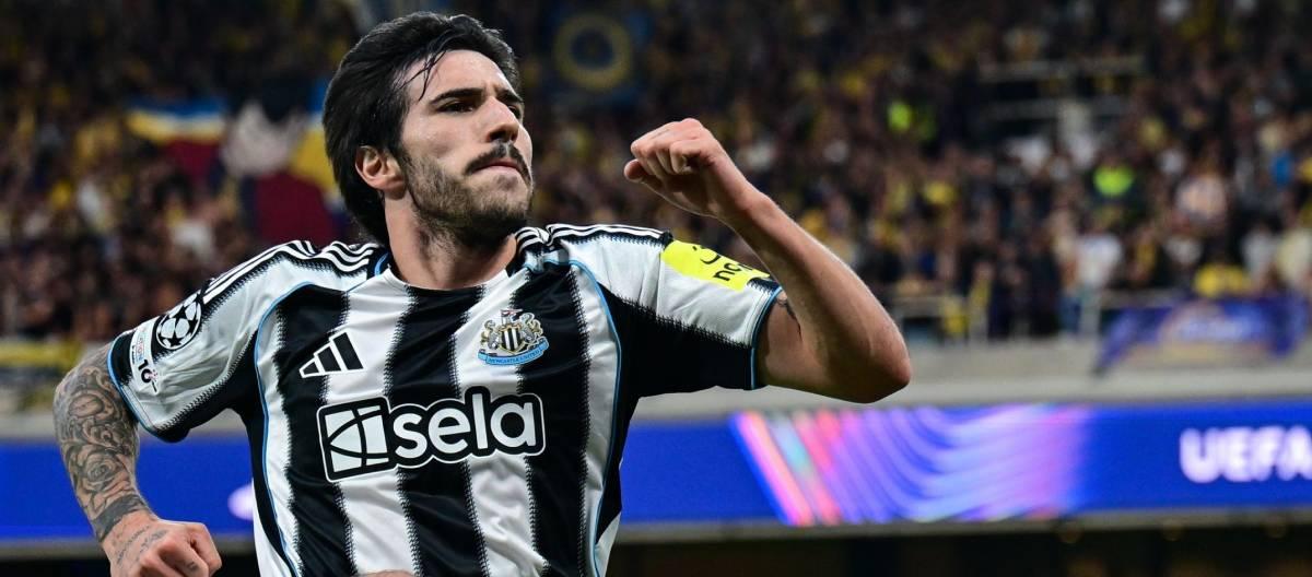 Newcastle United reject Tottenham's £80 million bid for Tonali