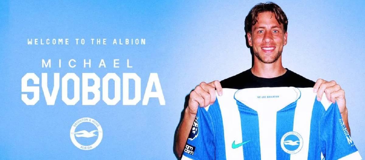 Michael Swoboda has officially joined Brighton and signed a four-year contract with the club.