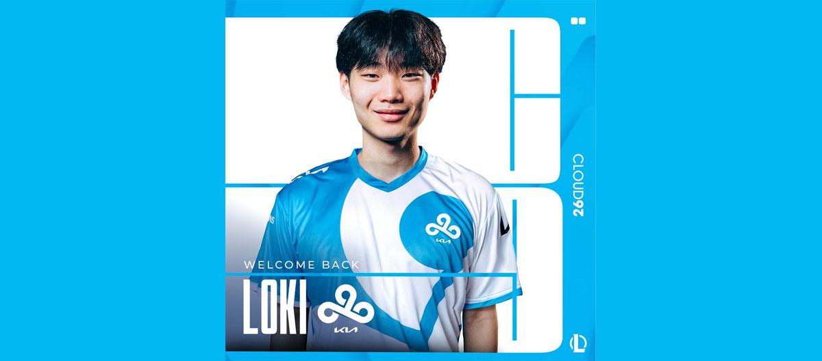 英雄联盟：原HANJIN BRION中单李相旻（ID：Loki）重返Cloud9..
