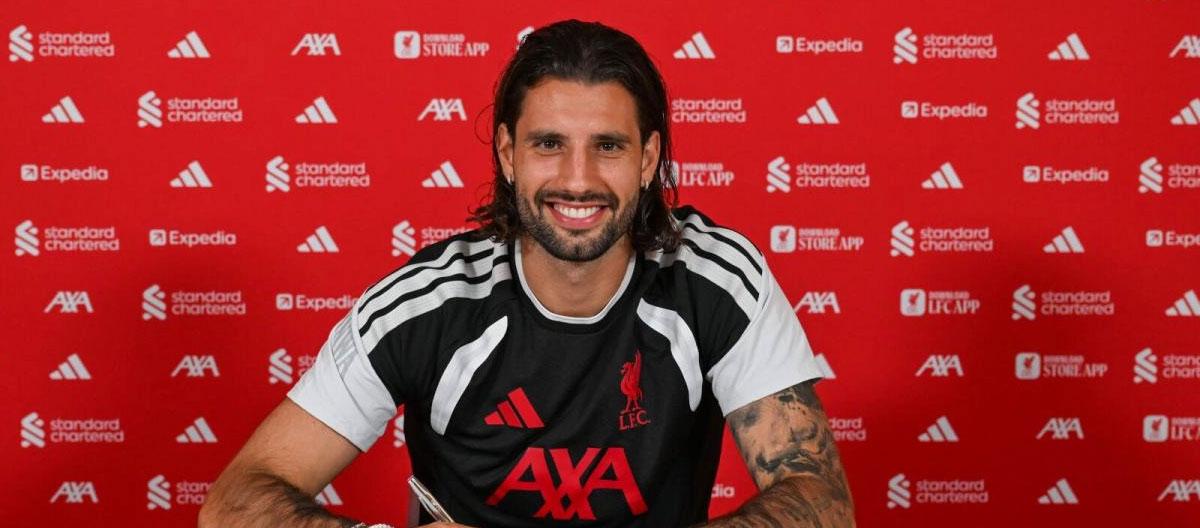Liverpool completes contract extension with Hungary international midfielder Dominik Szoboszlai..