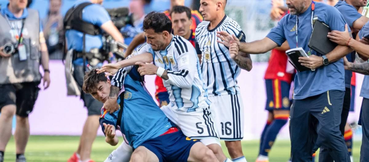 Several Argentine players will be punished with bans by FIFA.