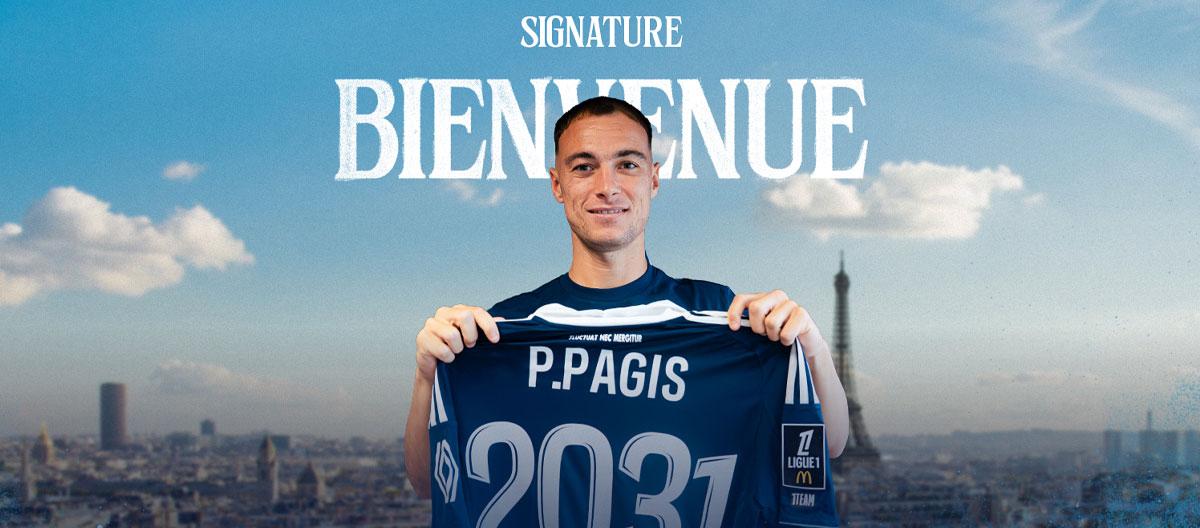 Paris FC officially announce the signing of Lorient forward Pablo Pagis..