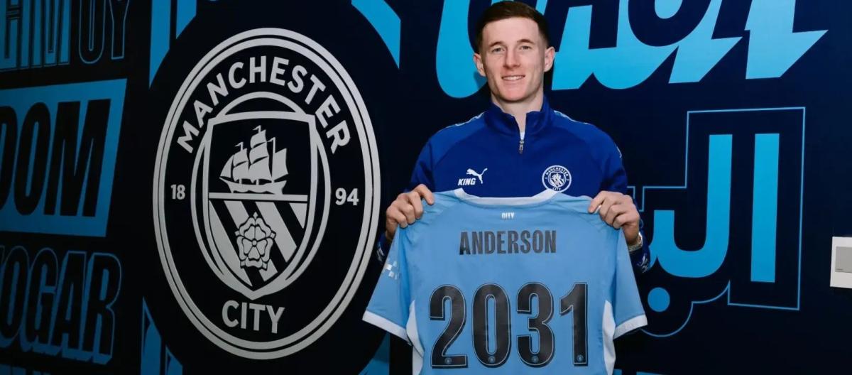 Elliott Anderson, who signed a five-year contract with Manchester City, believes he still has room for improvement.