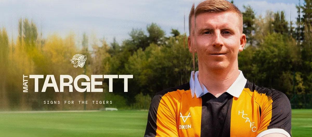Newcastle United left-back Matt Targett officially joins Hull City on a free transfer..