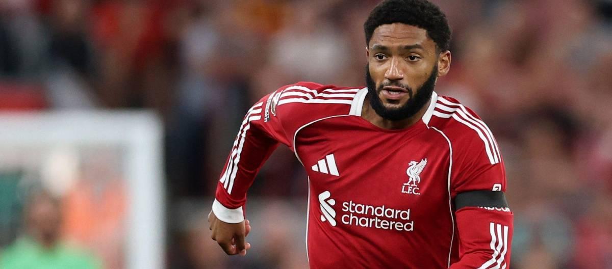 Liverpool manager Iraola reveals Gomez's muscle injury.