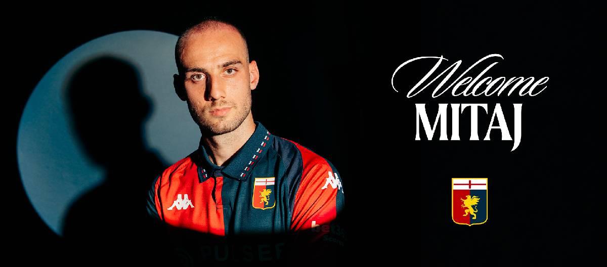 Mario Mitai has officially joined Genoa on loan, with a clause allowing for a subsequent buy-out.