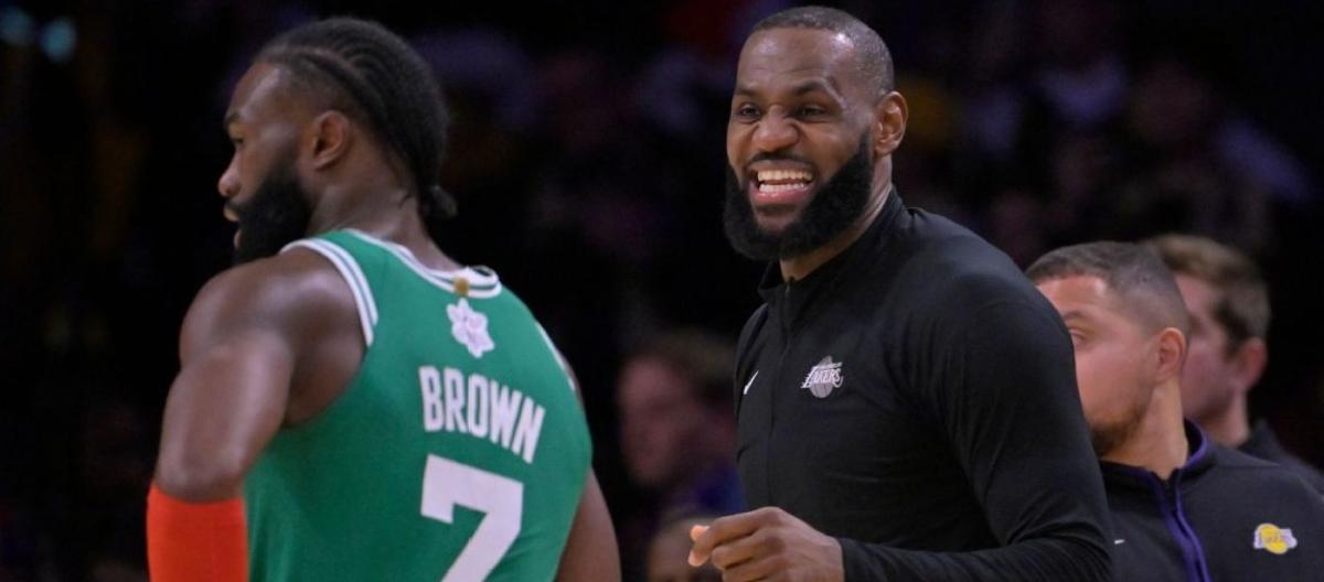 Jaylen Brown said he would seize the opportunity to learn from LeBron James.