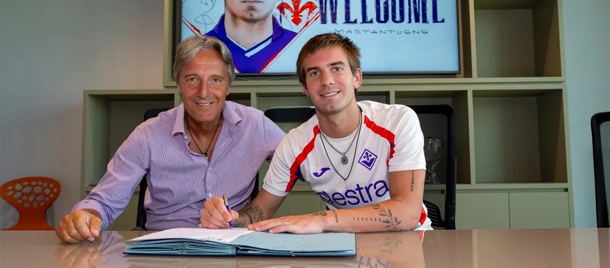 皇马小将马斯坦托诺租借加盟佛罗伦萨，合同不含买断条款