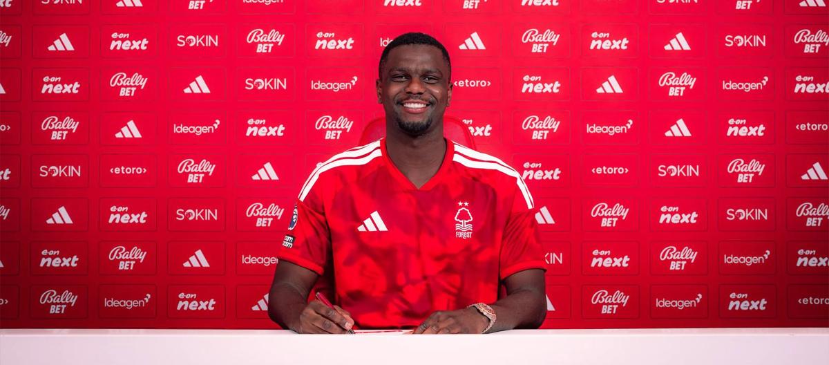Portuguese center-back Diomande has officially joined Nottingham Forest for a transfer fee of £34 million.