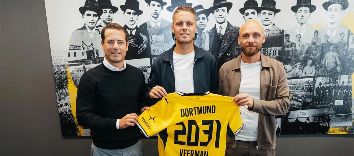 PSV Eindhoven midfielder Fährmann has officially joined Borussia Dortmund, signing a contract until 2031.