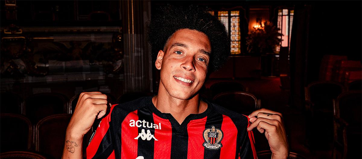 Belgian star Axel Witsel has joined Nice on a free transfer and will wear the number 28 jersey.