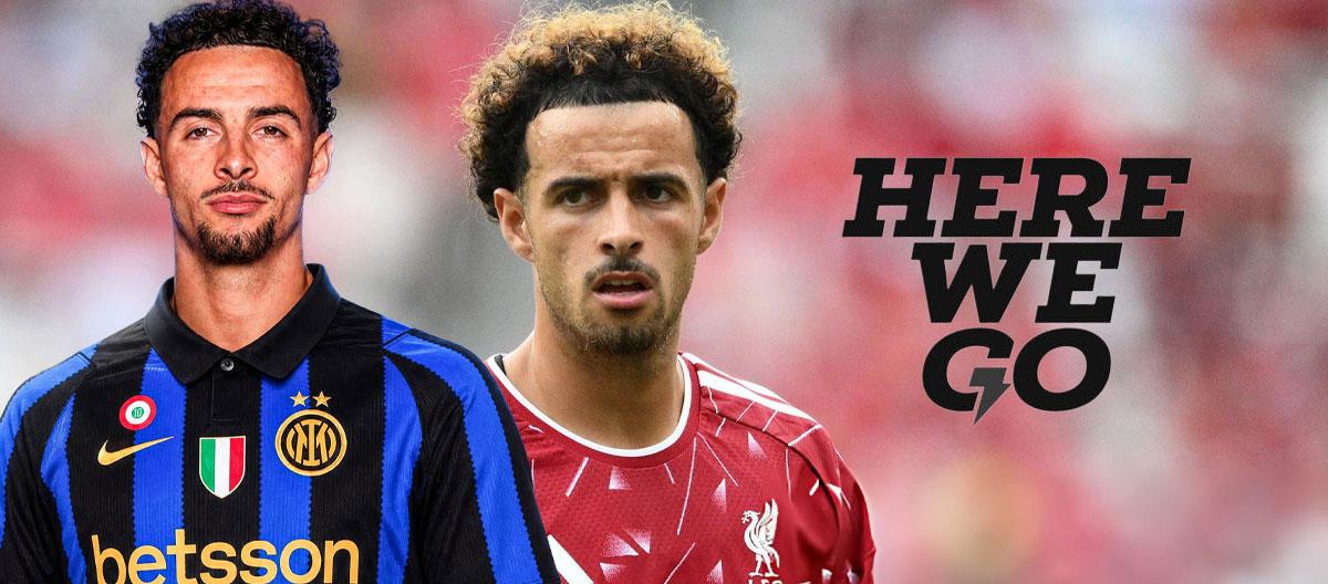 Inter Milan and Liverpool have reached an agreement over the transfer of England international midfielder Curtis Jones..