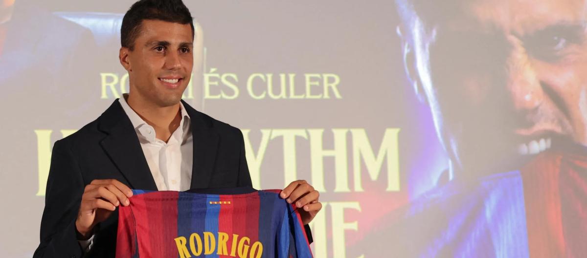 Flick praised new signing Rodri for being able to elevate his teammates' level.