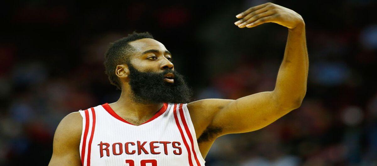 Top 5 Rockets All-Time Assists: Harden leads the list with 4796 assists.