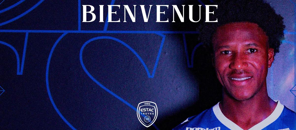 Troyes officially announce the signing of Togo international midfielder Dermane Karim from sister club, Lommel..