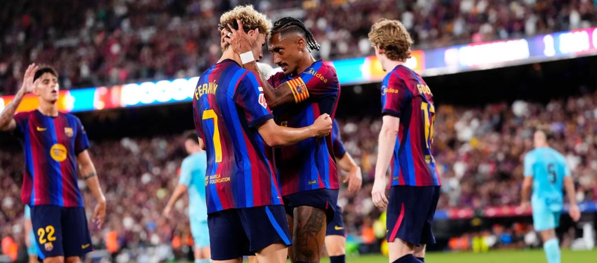 La Liga – Rafinha scores as Barcelona defeat Athletic Bilbao 2-0.