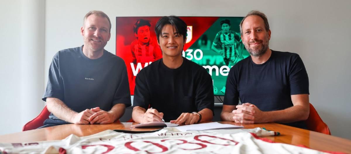 Xue Yingyou has officially joined Augsburg and will play for the team until 2030.