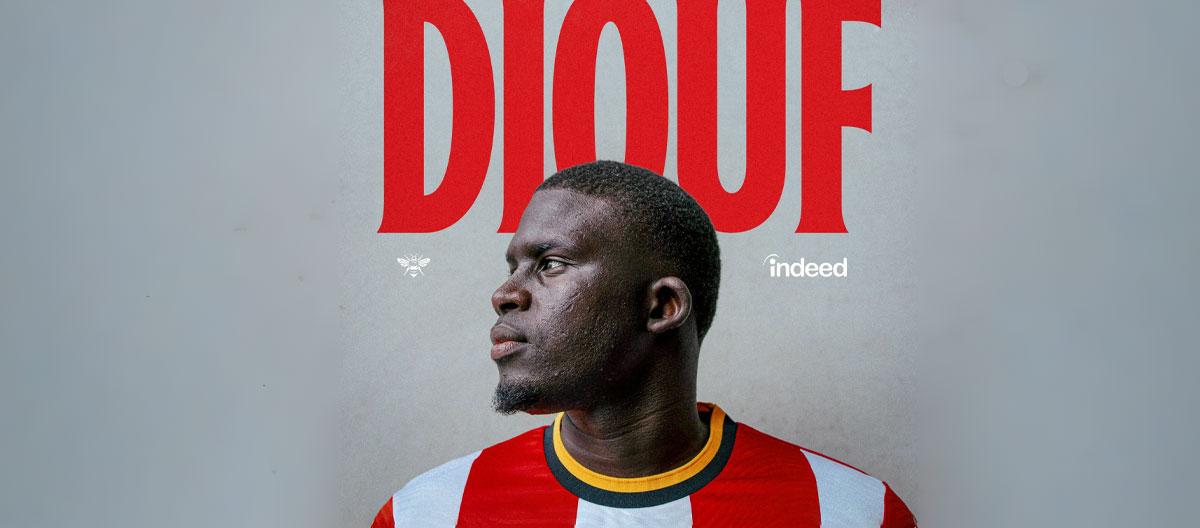 Brentford officially announce the signing of West Ham United's Senegal wonderkid El Hadji Malick Diouf..