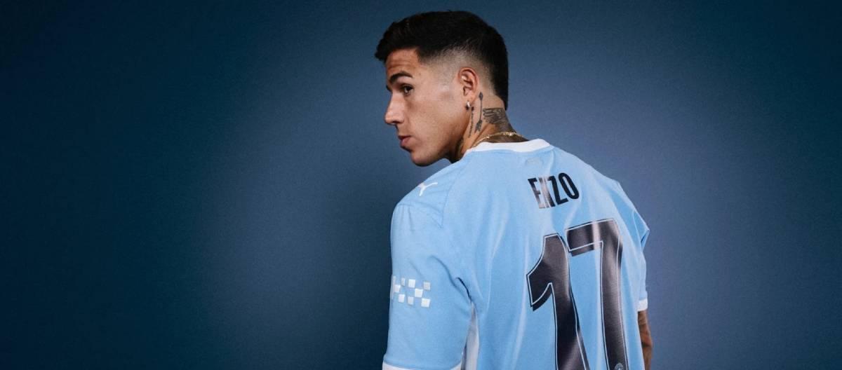 Enzo Fernandes frankly stated: "Joining Manchester City is something I've always dreamed of."